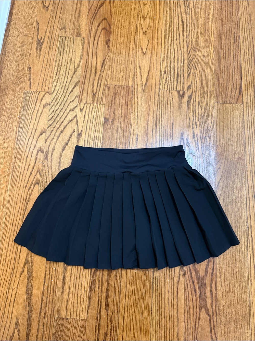 Black Pleated Kid’s Skirt